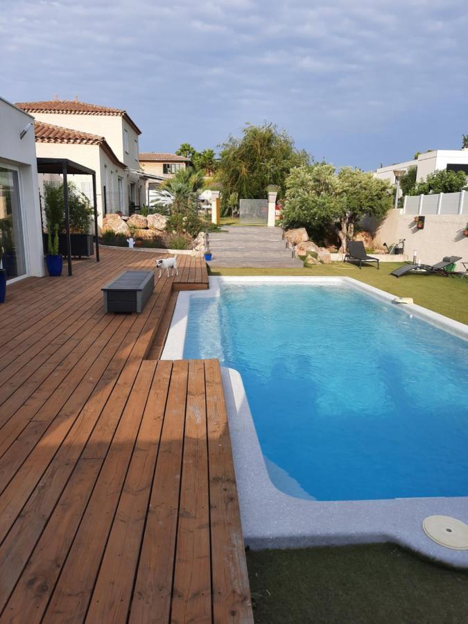 La Villa Du Saule Salles-dʼAude Buitenkant foto